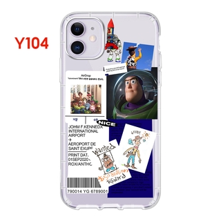Ốp Lưng Trong Suốt Họa Tiết Hoạt Hình Cho Iphone 15 14 6 6s 6 + 6s + 7 7 7 + 8 + Xs Xr Xsmax 11 11 11 11pro 12Pro 12Pro 12Promax 13 13Pro 13Promax