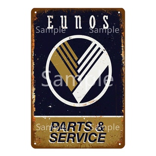 Cổ Điển Eunos Alfa Romeo Lotus Phần Dịch Vụ Mảng Bám Vintage Động Cơ Ô Tô Dấu Hiệu Trang Trí Trò Chơi Atari Poster Nhà Để Xe Trang Trí YL046
