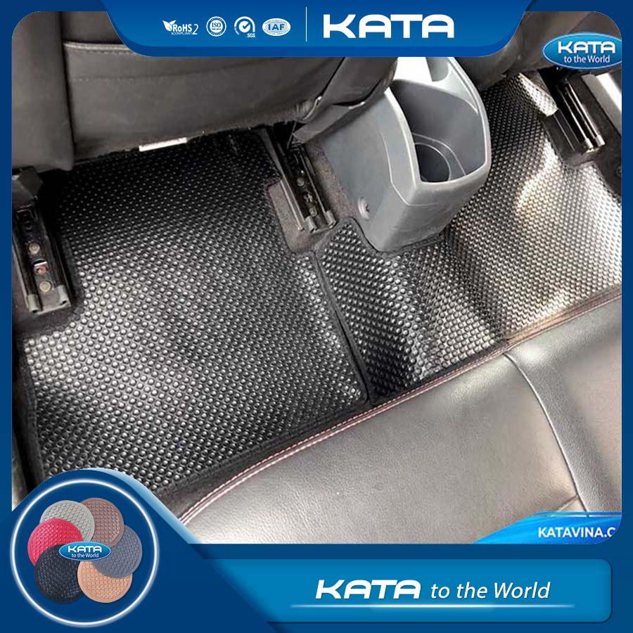 Thảm lót ô tô KATA cho xe Ford Ecosport (2012-2020) - Khít với sàn, Chống thấm, Không mùi, Không ẩm mốc