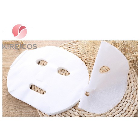 Mặt Nạ Giấy, Mặt Nạ Giấy Khô Chiết Xuất Tự Nhiên Chuyên Dùng Cho Spa, Hộp 50 Miếng