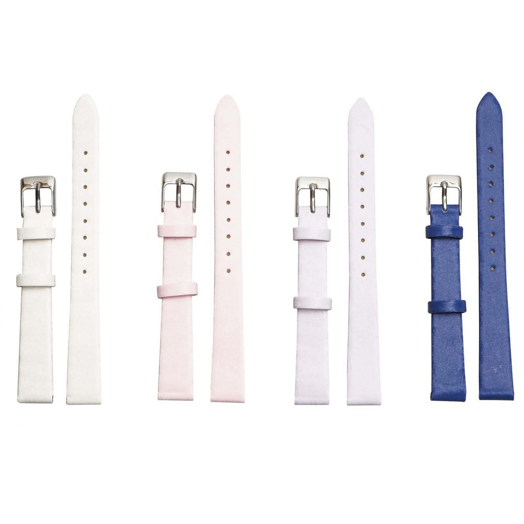 Dây Da Đồng hồ Julius chính hãng Nữ Size 12/14 (4 màu)