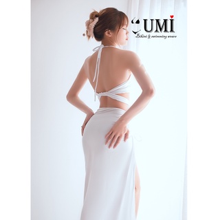 BIKINI 2 MẢNH KÈM KHĂN (SÉT 3 MÓN) MÀU TRẮNG BIKINISTORE