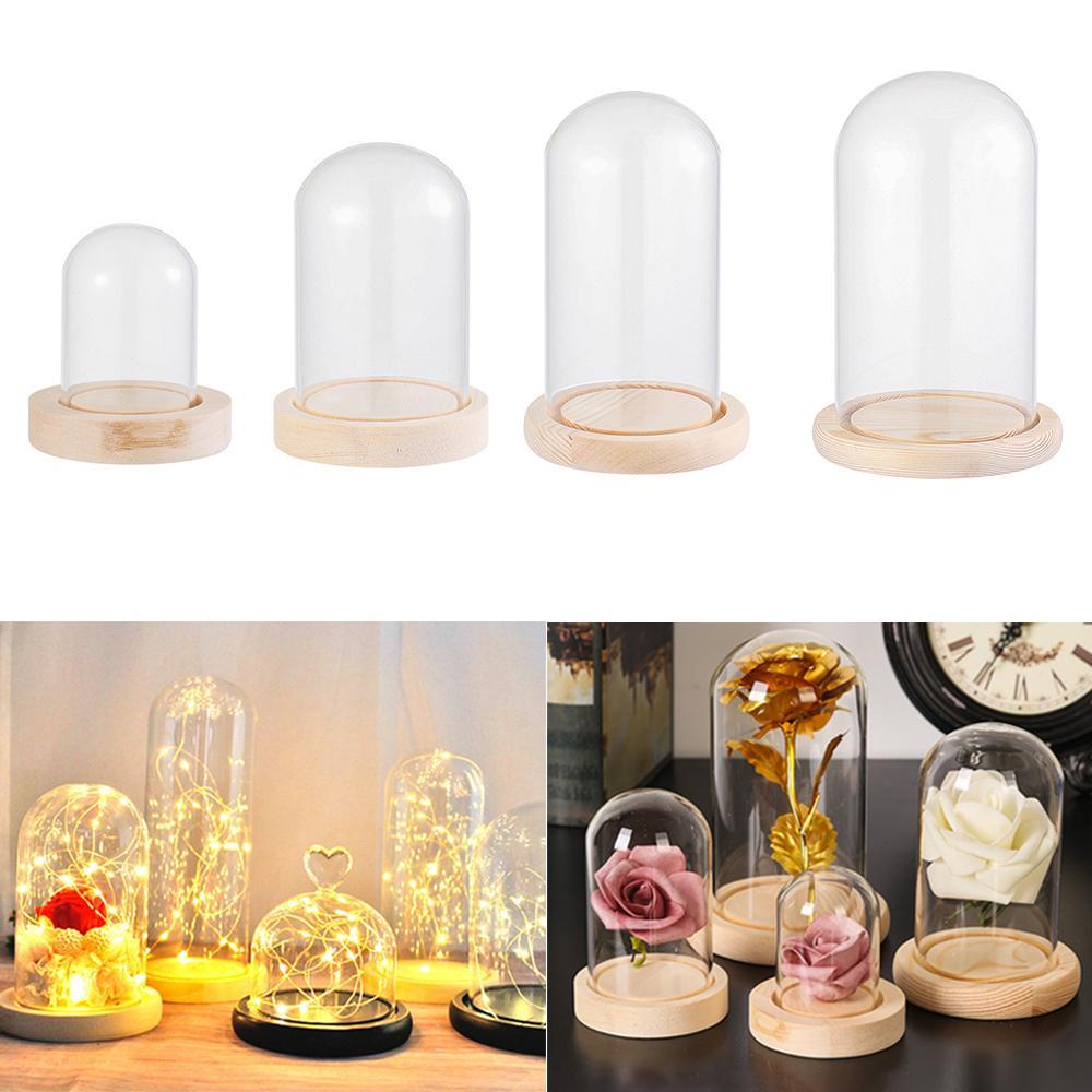 ESSENCEH Bụi Cây Cổ Tích Đèn Terrarium Trong Suốt Bình Thủy Tinh Hoa Hộp Bảo Quản