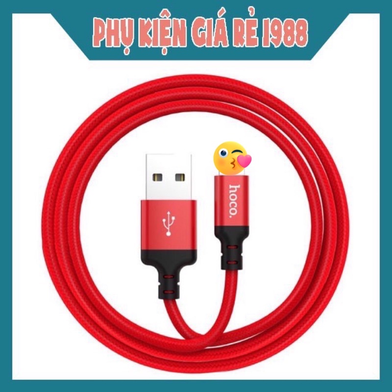 Cáp Hoco X14 [ dài 1m-2m ] dành cho Lightning - Micro - TypeC