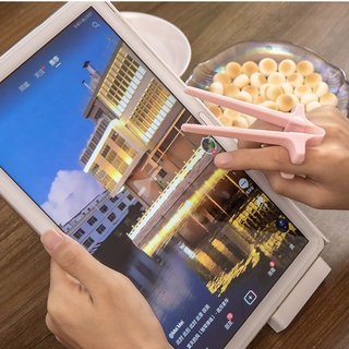 Hàng Mới Về Giá Đỡ Đũa Dạng Nhẫn Đeo Ngón Tay Không Bẩn Dành Cho Người Lười