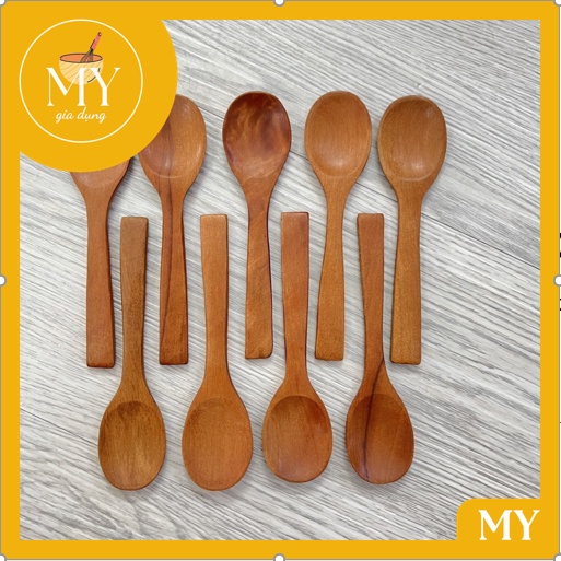 Muỗng gỗ nhỏ (11.5*3cm) múc gia vị, múc kem, múc yogurt, múc mật ong nhỏ xinh