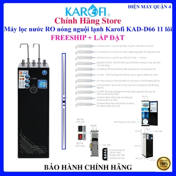 Karofi D66 / D66S / D66S PRO - Máy lọc nước RO nóng lạnh Karofi KAD-D66 / KAD-D66S / KAD-D66 PRO , CHÍNH HÃNG MỚI 100%