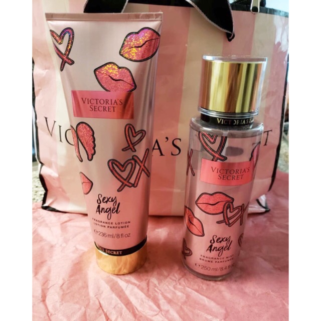 Xịt Thơm Toàn Thân Victoria’s Secret Sexy Angel Fragrance Mist Shopee