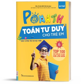 Sách - Pomath - Toán Tư Duy Cho Trẻ Em - Tập 6