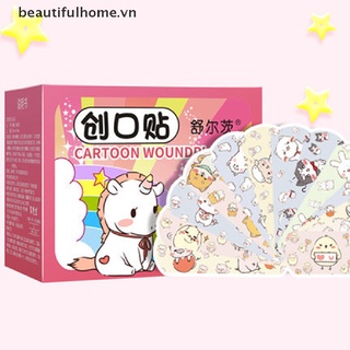 (Hàng Mới Về) Bộ 120 Băng Keo Cá Nhân Chống Thấm Nước Nhiều Kiểu Dáng Đáng Yêu