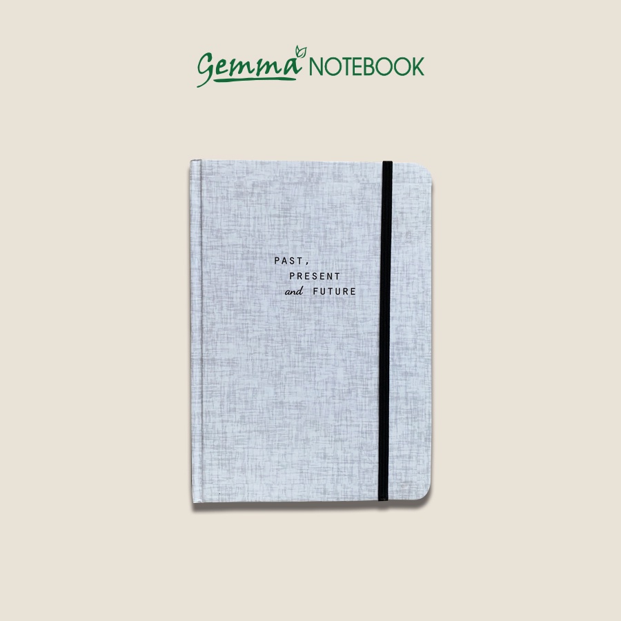 Gemma Notebook Sổ Tay Bìa Cứng A5 Gray Time Shopee Việt Nam 6809