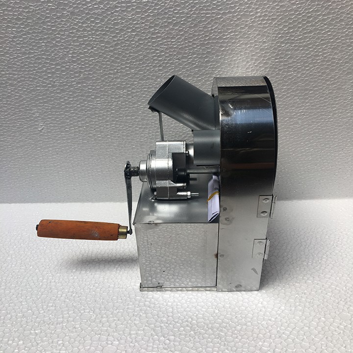 Máy cắt hành, xả quay tay inox có thể điều chỉnh dày mỏng lưỡi dao