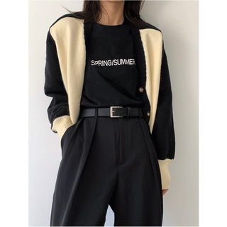 Thắt lưng ulzzang mặt kim vuông bạc sáng, dây nịt lưng unisex da pu đẹp bản dây 2.8cm cho nam nữ