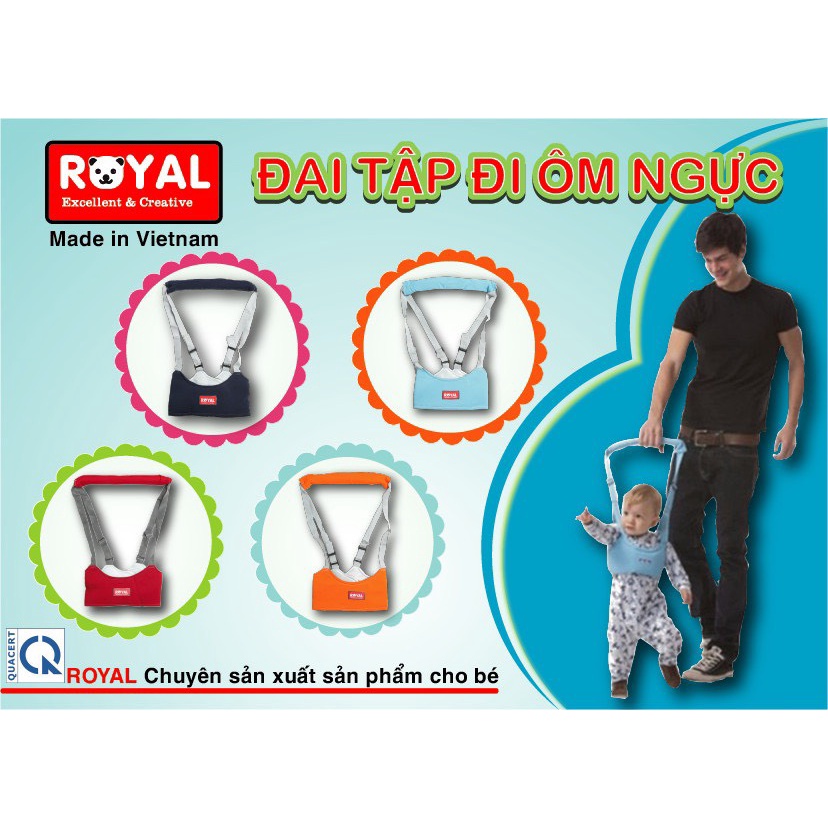 Đai hỗ trợ tập đi ôm ngực Royal cho bé | Shopee Việt Nam