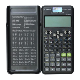 Máy Tính Học Sinh Casio FX-570VN Plus (2nd Edition) Chính Hãng Bitex - Thiết Kế Mới, Bảo Hành 7 Năm 1 Đổi 1