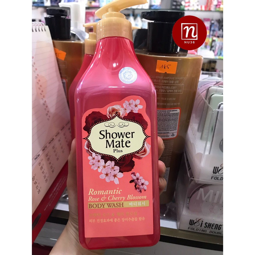 Sữa Tắm Shower Mate Romatic Rose & Cherry Blossom Body Wash 550G ...