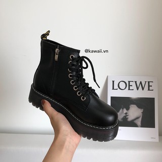 [Độc quyền] Giày Boot da cao gối ống rộng "TỰ DO" Kawaii Viet Nam - The Liberty over-the-knee Boots (ảnh thật)
