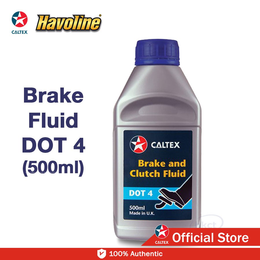 Dầu Thắng, Dầu Phanh Caltex Dot 4 - Caltex Brake and Clutch Fluid DOT 4 ...