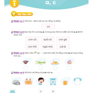 [Outlet S2] Sách - Combo 4 cuốn Happy family Cùng con phát triển năng lực Tiếng Việt lớp 1 tập 1 | WinBook