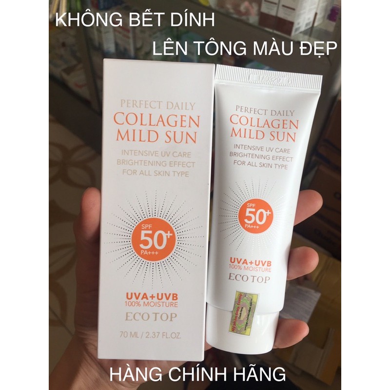 Kem chống nắng Collagen Mild Sun có phù hợp với loại da nào?
