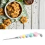 Cc Scriber Kim Cookie Trang Trí Dụng Cụ Dụng Cụ Làm Cỏ Stencils Làm Đường Bánh Quy Cookie Icing Pin