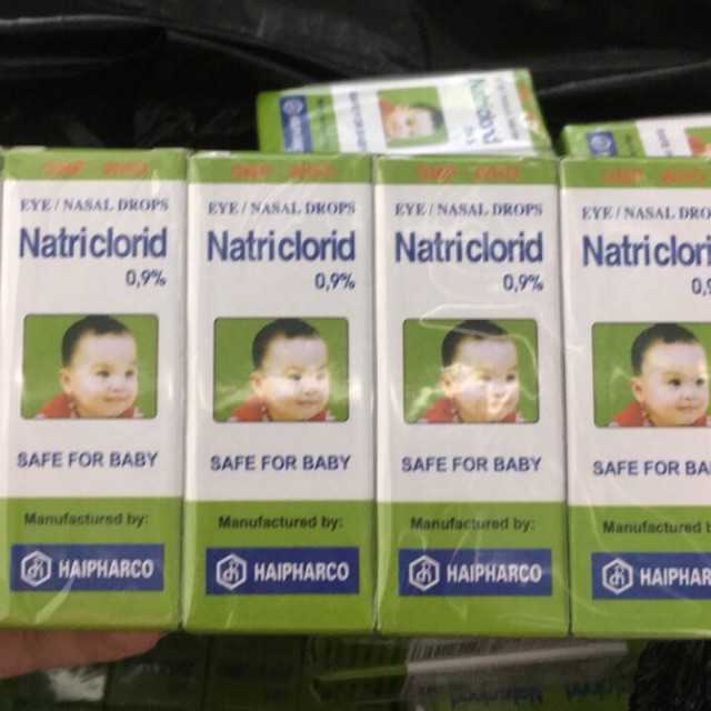 Lốc 10 lọ nước muối sinh lý NaCl | Shopee Việt Nam