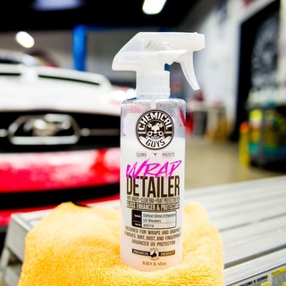 Dung dịch CHĂM SÓC BẢO DƯỠNG WRAP/ PPF chuyên nghiệp Chemical Guys Wrap Detailer - Mỹ - 473ml