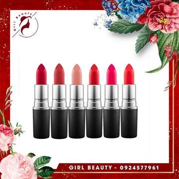 Son Mac chính hãng Ruby Woo, Chili, Marrakesh màu cam cháy đỏ gạch cam đất chuẩn Auth date tới 2023 💄