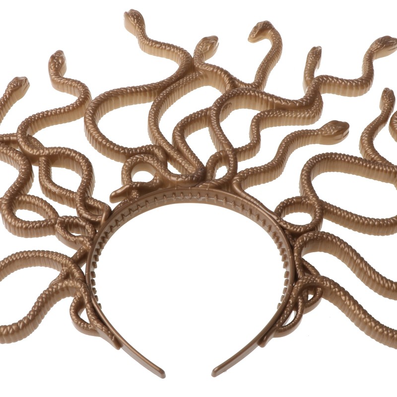 Cài đầu hóa trang con rắn Medusa