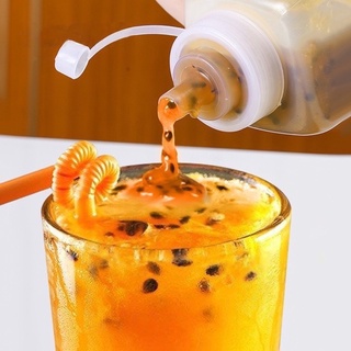 (COMBO 5) Chai nhựa đựng nước sốt chống bụi/ chống tràn dung tích lớn 800/ 500ml - Bình bóp nhựa vòi rộng đựng sốt