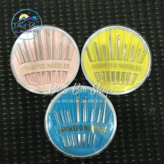 Hộp 24 Kim ASSORTED NEEDLES Kim Thêu Đa Năng Nhiều Kích Cỡ Dễ Sử Dụng Thêu Thùa May Vá