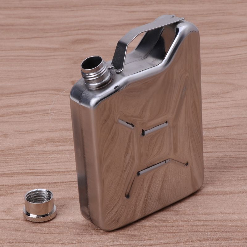 COO 5oz Thép không gỉ Jerry Can Hip Bình Rượu Whisky Bỏ Túi Nam
