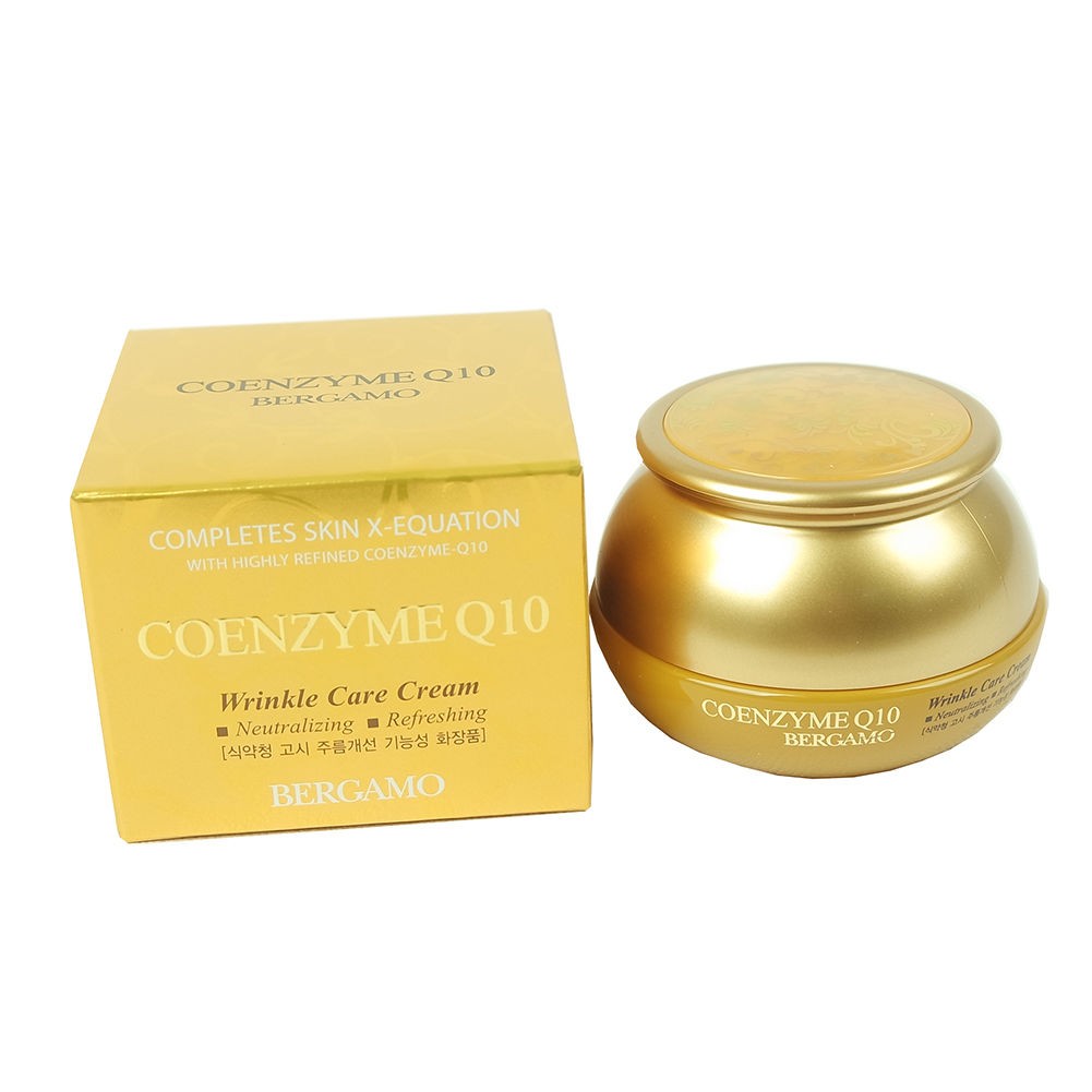 Kem dưỡng trắng da và chống nhăn Q10. Bergamo Coenzyme Q10 Wrinkle Care Cream 50gr Shopee Việt Nam