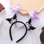 YT4 Kuromi gấu thỏ hoạt hình dễ thương sang trọng đầu động vật ban nhạc đồ chơi đôi mặt nạ rửa mặt buộc mặt tóc đầu đồ trang trí