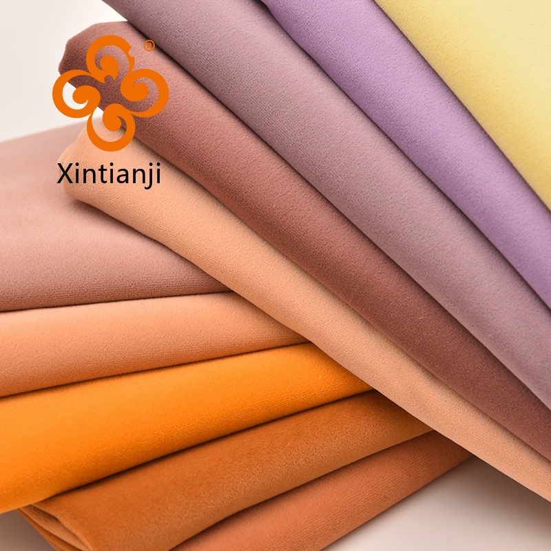 Túi mềm gối khăn trải bàn màn nhung sofa - Vải nhung dệt kim cao cấp TJ5901