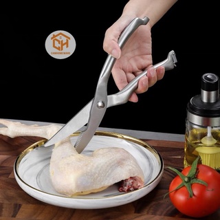 Kéo Cắt Xương Gà, Vịt Đa Năng Siêu Sắc Bén Cam Homeware