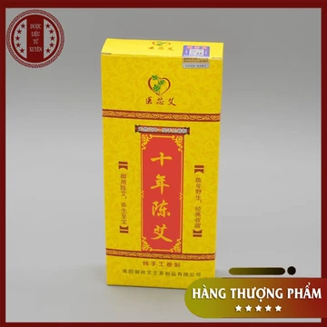 Hôp 10 Điếu Ngải Nhung Cao Cấp Sử Dụng Trong Châm Cứu - Ngải Cứu Nhung 15 Năm Nguyên Chất 100%