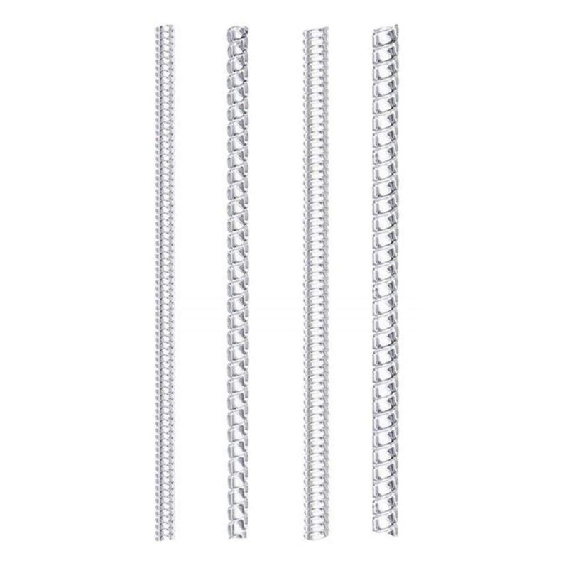 12 Pack 4 Sizes Spirals Tightener Ring Size Adjuster For Loose Ring Jewelry Guard