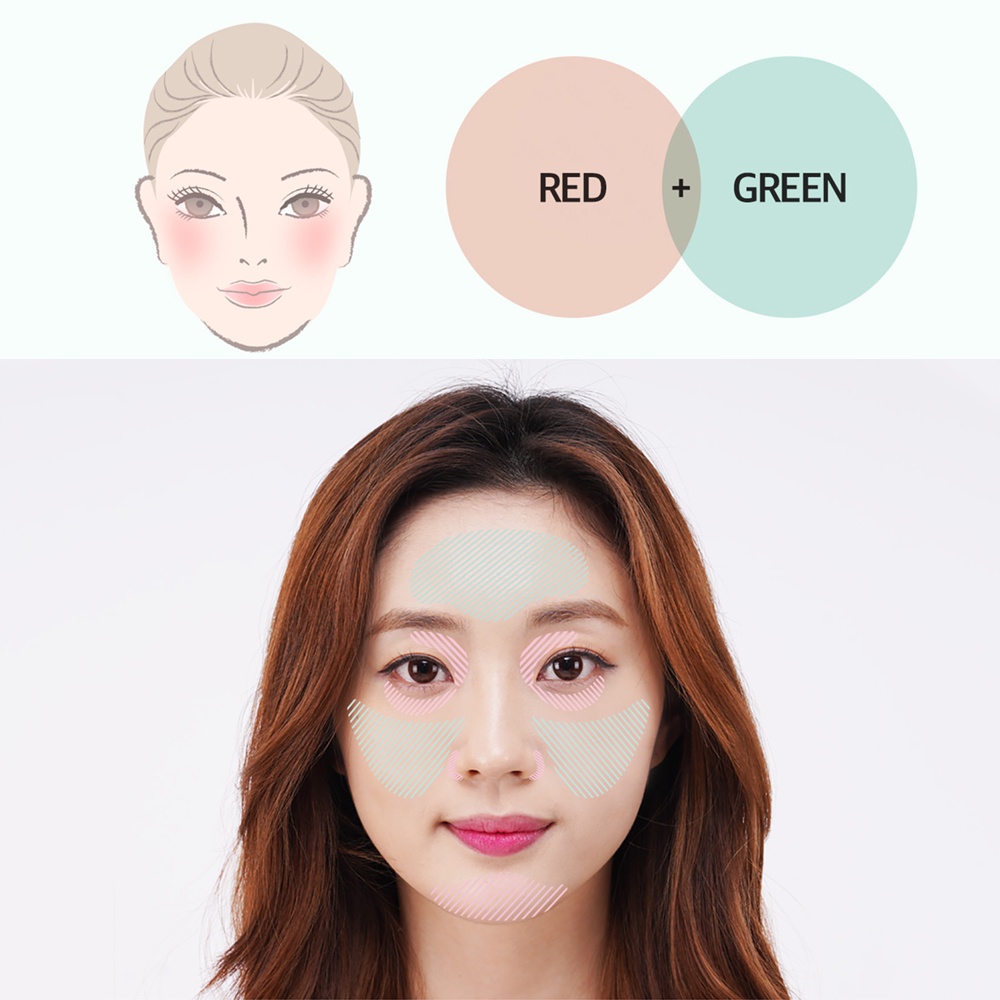 [COSNORI] Kem dưỡng tông màu xanh lá cây Dermatic 50ml