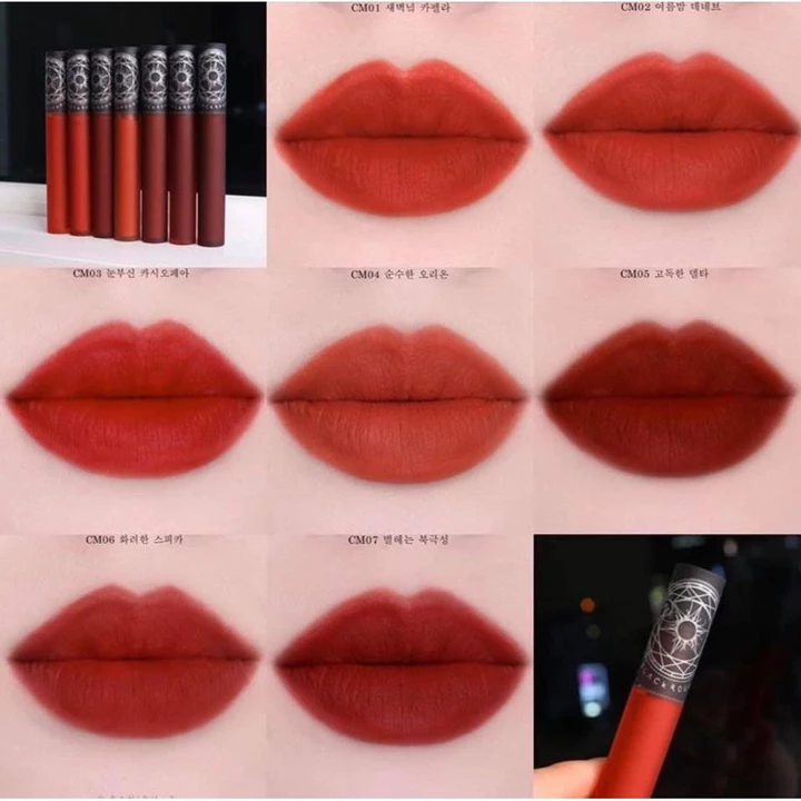 Son Kem Siêu Lì, Mịn Môi Black Rouge Cream Matt Rouge 💄