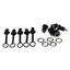 OXXGGKAO 5 Chiếc DC-022B Nguồn Điện Jack Ổ Cắm Nữ Bảng Điều Khiển Gắn Kết Nối 5 5 x 2 1mm