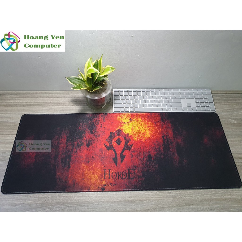 Lót Chuột Khổ Siêu Lớn 80 x 30 Dày 0.3 cm Có Viền - Hoàng Yến Computer