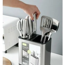 Kệ đựng dao, đũa thìa đa năng bằng chất liệu inox