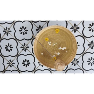 chậu+ gáo múc nước bằng tre chuyên dùng cho spa ,kích thước 30*12cm