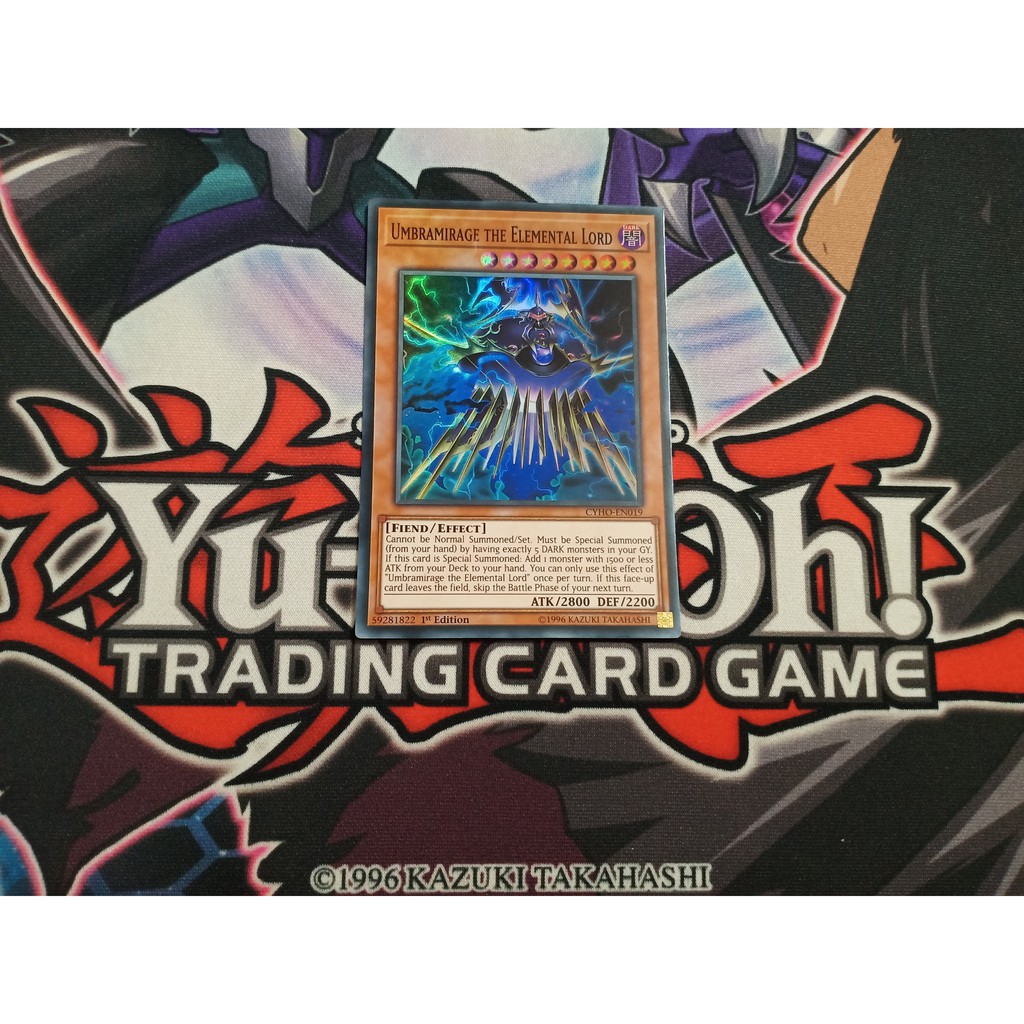 Yu-Gi-Oh! – Umbramirage Der Elementarherr (CYHO-EN019) – Super Rare, Unlimited Edition Aus Cybernetic Horizon