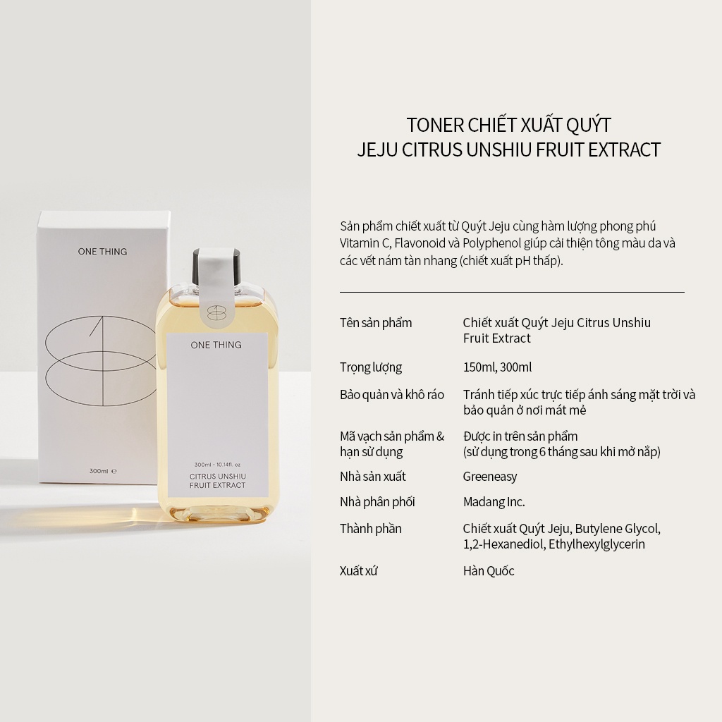 Ảnh Chiết xuất quýt xanh | Citrus Unshiu Fruit Extract Toner 150ml 1