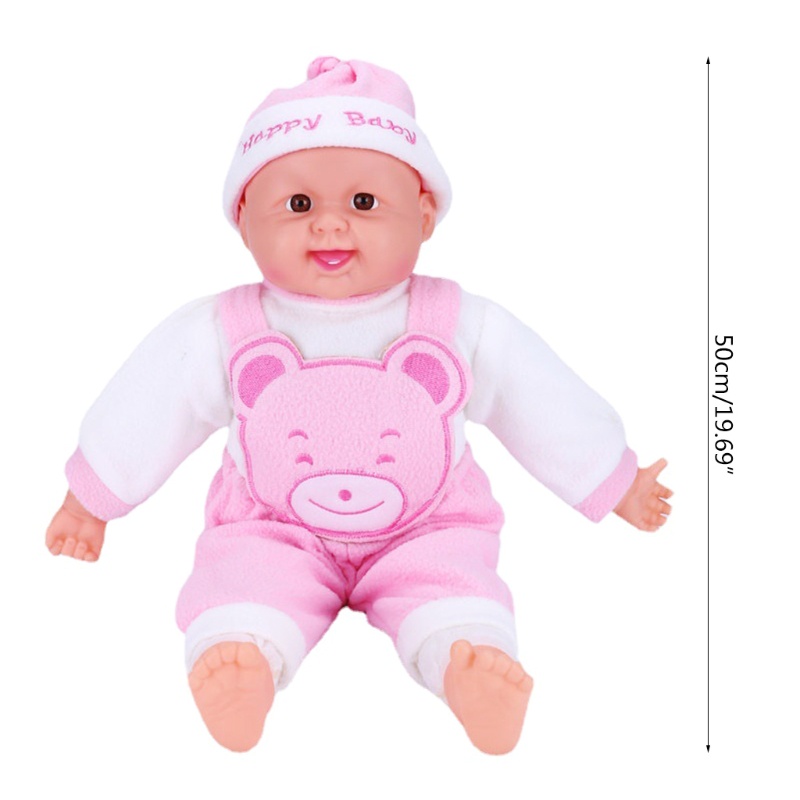 Un * 50cm Ngủ Thực Tế Cho Búp Bê Đồ Chơi Mềm Với Mặt Cười Sống Động Như Thật Giáo Dục Tái Sinh Boutique Bộ Sưu Tập Trẻ Em Adul
