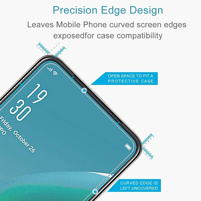 Kính cường lực bảo vệ toàn màn hình cho OPPO A6x A6 A5i A5 A5X A3 A3X Pro A60 A78 A58 A17K A77 A77s A96 A76 A95 A74 A57 A54 A53 A17 A15s A15s A92 A52 A12 A9 A5 2020 A31 5G 4G 2025