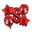 ST2 Marvel siêu anh hùng kỹ thuật số bóng bay bộ Spiderman Hulk Trang trí tiệc sinh nhật Captain America Iron Man TS2