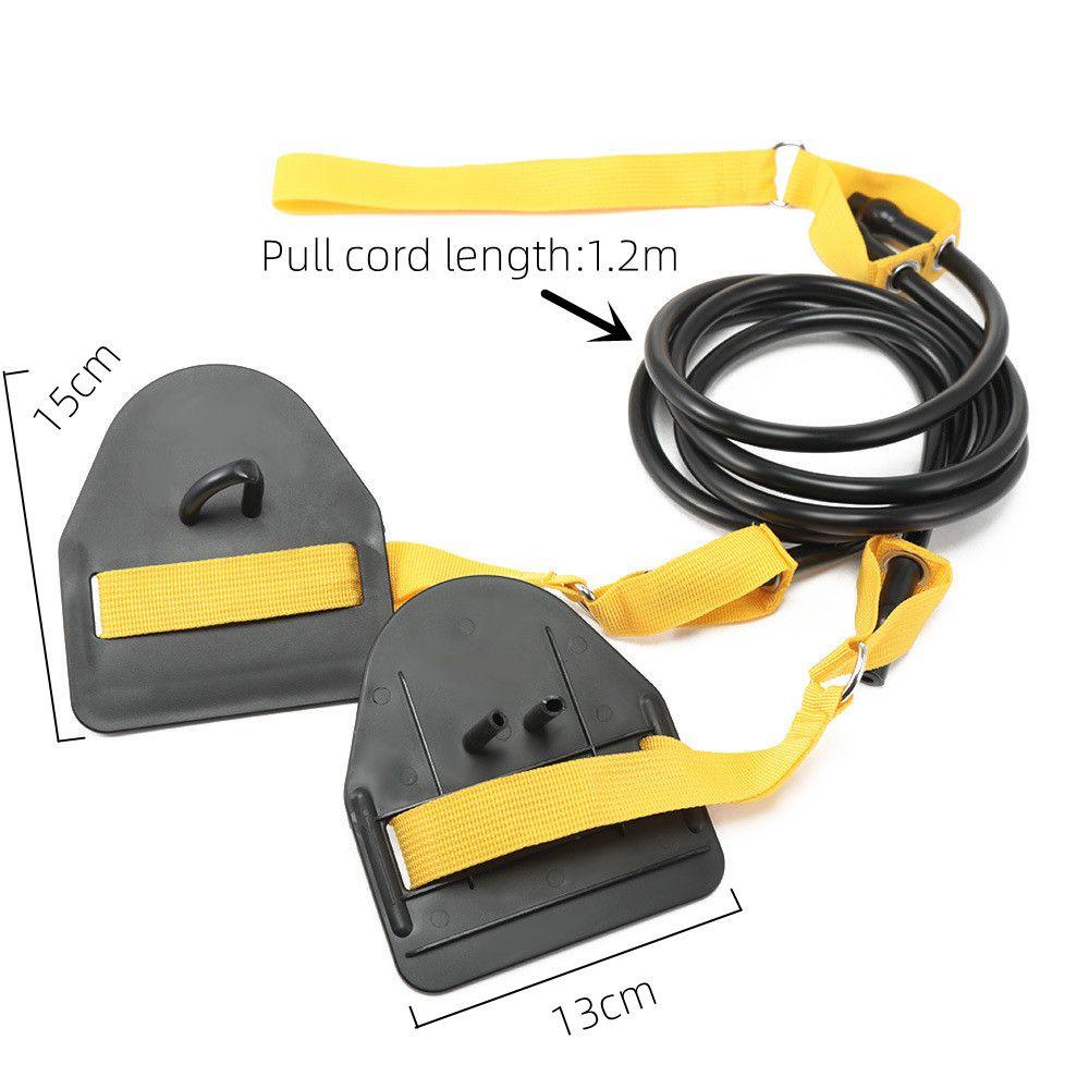 HOBBYIN 20-60LBS Dây kháng lực Huấn luyện viên sức mạnh cánh tay Dây kéo căng Cánh tay bơi lội